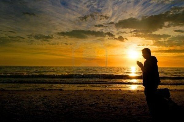 Мусульманка на закате