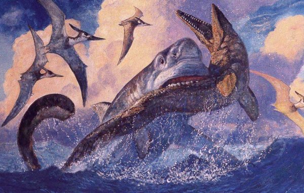 Морской Спинозавр