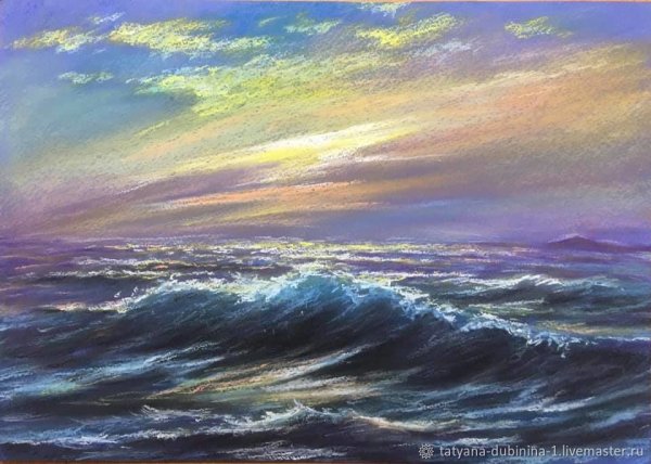 Волны пастелью