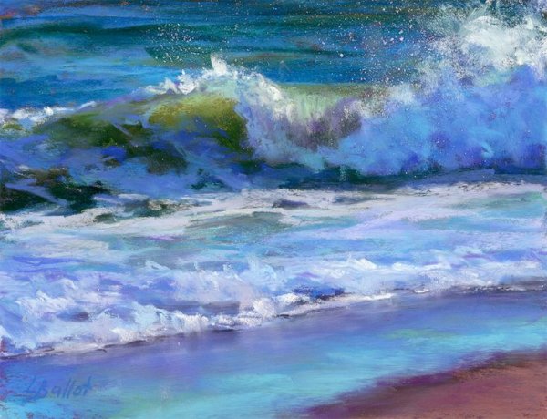 Лана Баллот художник пастелист