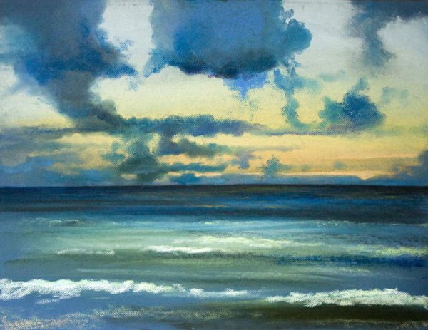 Море пастелью Вера Кавура