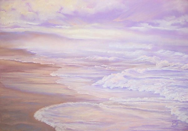 Картины пастелью сухой