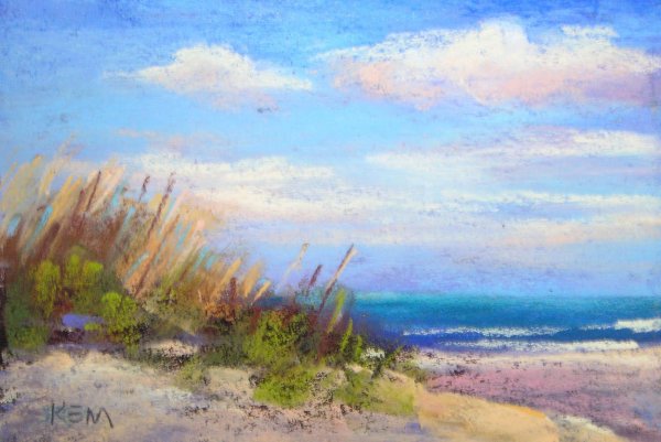 Живопись морские пейзажи пастелью