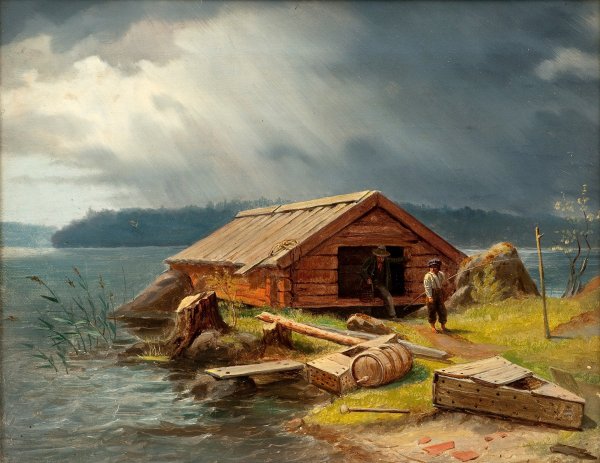 Избушка у моря