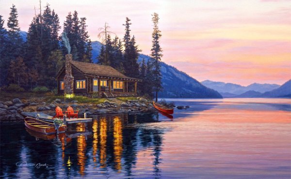 Даррел Буш Darrell Bush американский художник