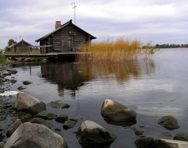Деревня остров Карелия