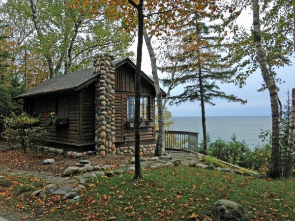 Домик на озере Мичиган