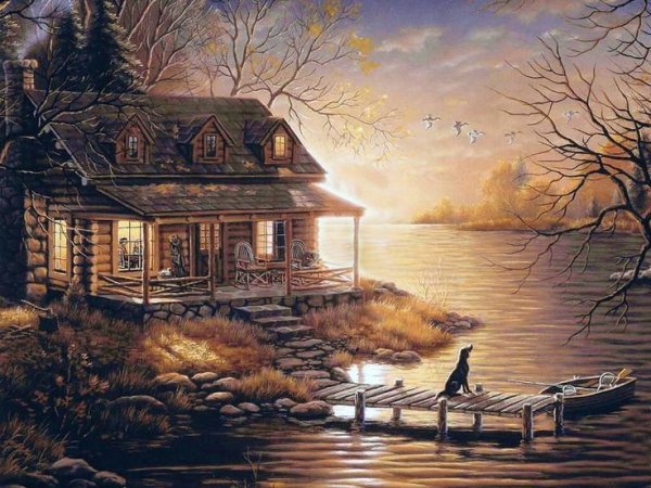 Даррелл Буш осенний закат