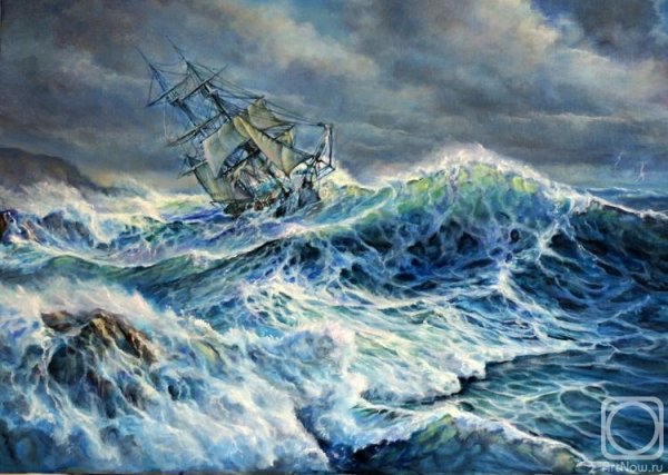 Море шторм Владивосток