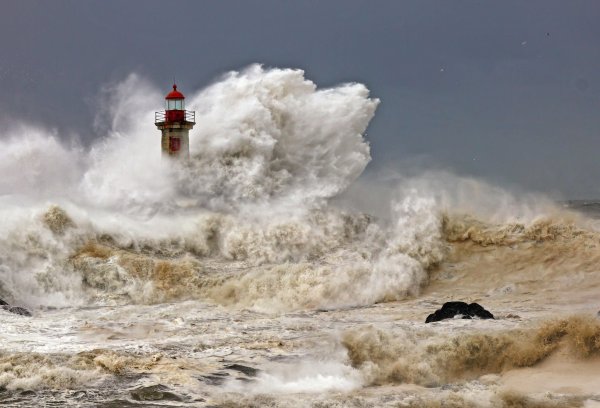 Энди Симмонс пейзаж море шторм