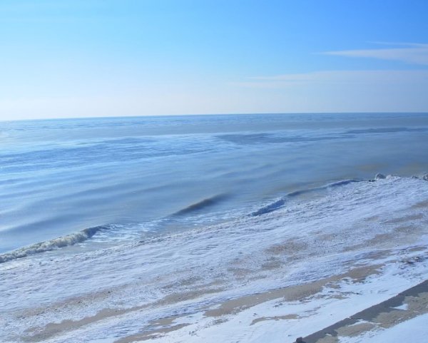 Зима на Азовском море