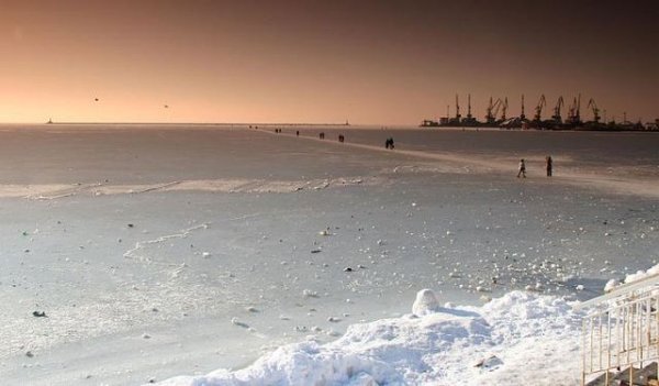 Ледяные Торосы на Азовском море