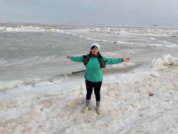 Лед на Азовском море