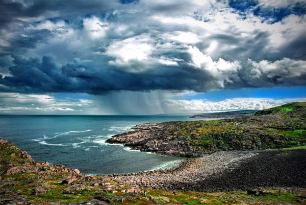 Баренцево море Териберка