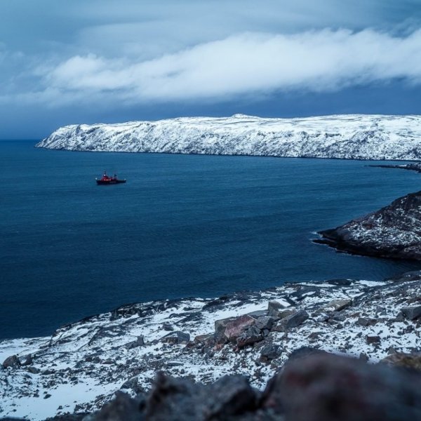 Баренцево море Териберка
