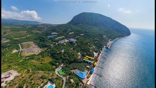 Артек с высоты птичьего полета