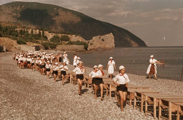 Пионер лагерь Артек СССР