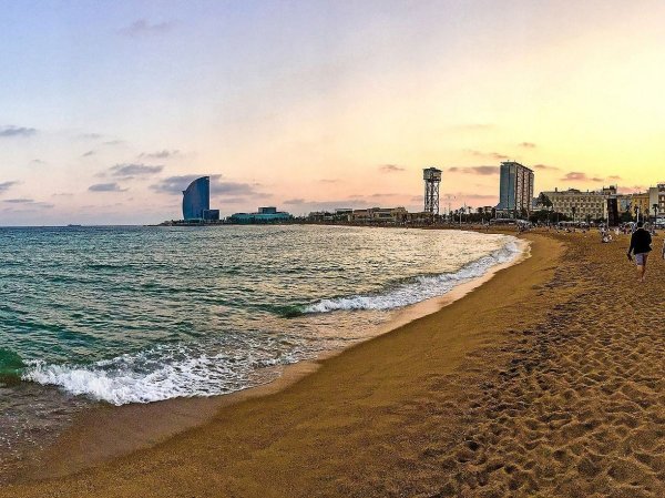 Барселона море фото