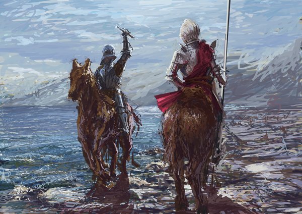 Два рыцаря фэнтези