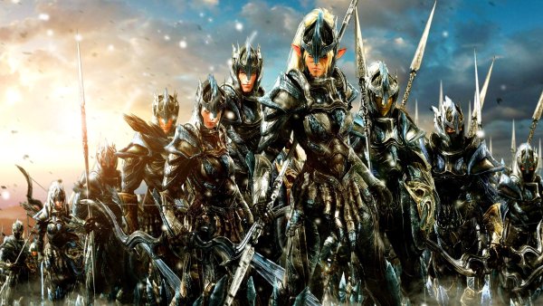 Армия эльфов из Властелина колец