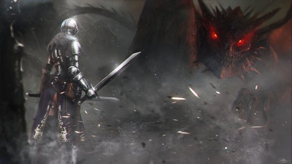 Dark Souls воин 4k