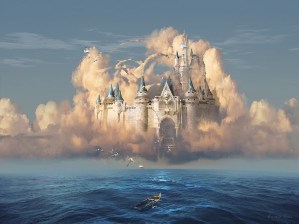 "Дворец в облаках" Джеймс Гарни