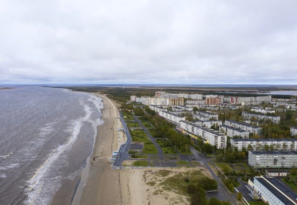 Северодвинск остров Ягры набережная