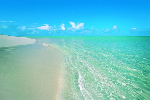 Красивое море пляж