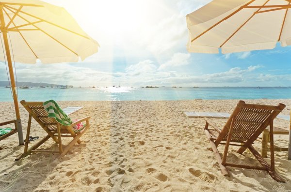 Лето жара пляж