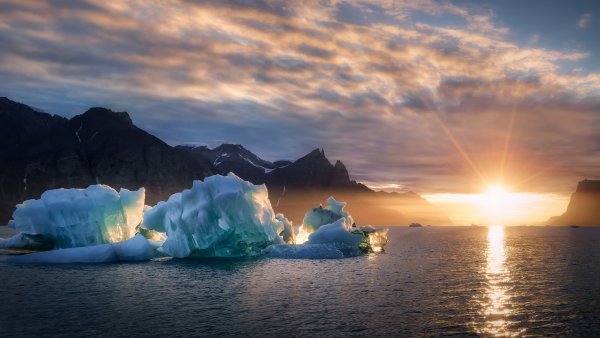 Залив Скорсби Гренландия