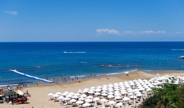 Кумкой Сиде Турция пляж