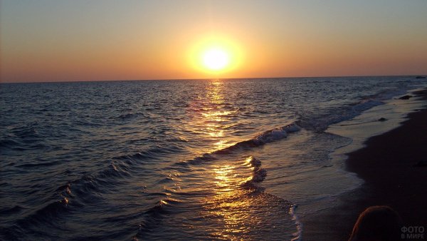 Закат в Сиде Турция