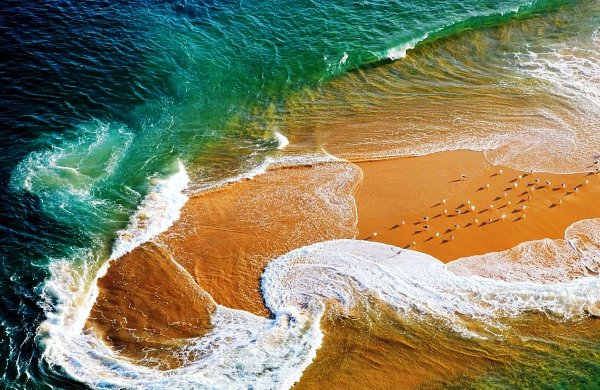 Рассвет на море