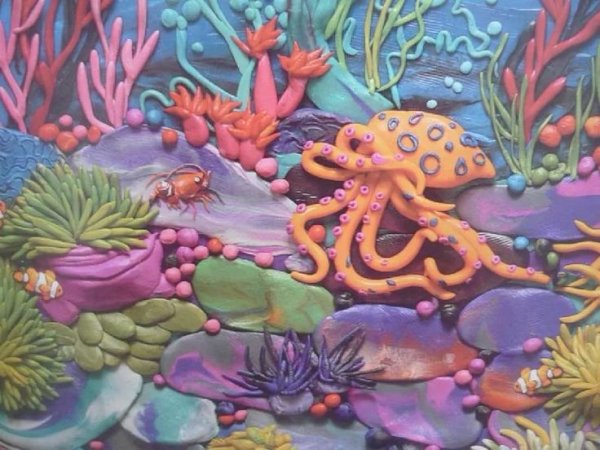 Пластилиновая живопись