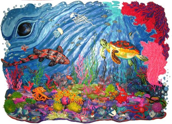 Пластилинография подводный мир