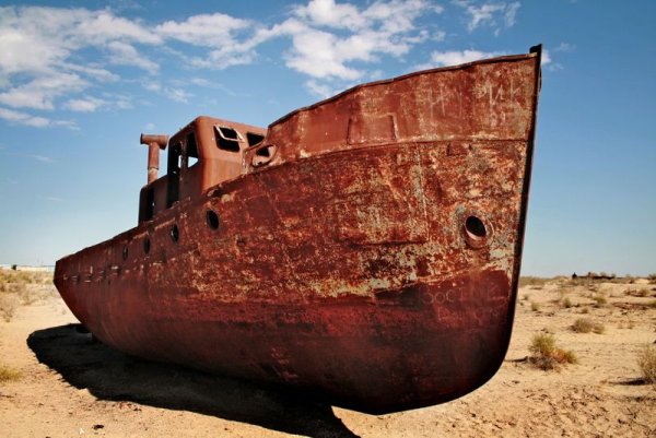 Обмеление Аральского моря