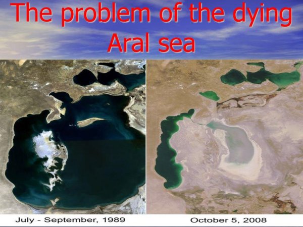 Aral Sea 1960