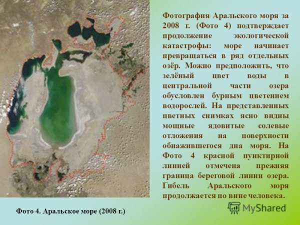 Экологическая катастрофа Аральского моря кратко
