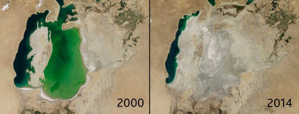 Аральское море в 1900 году