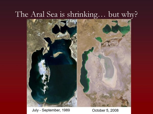 Аральское море площадь км2