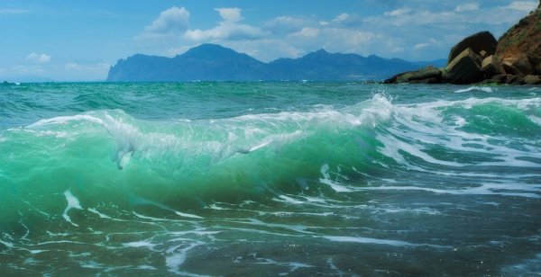 Анимированное море