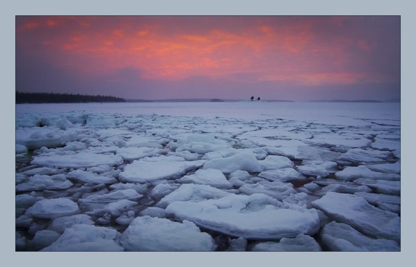 Белое море зимой и летом