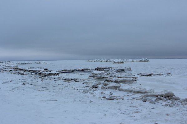 Белое море зимой Северодвинск