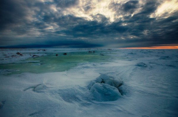 Северодвинск белое море на закате