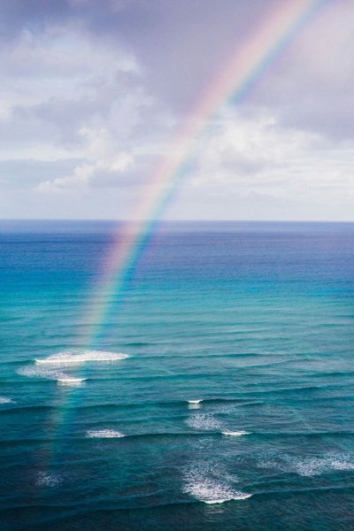 Радуга на закате