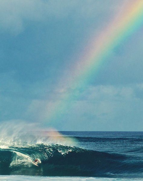 Радуга над океаном