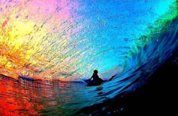 Радуга над морем