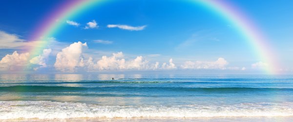 Радужное море