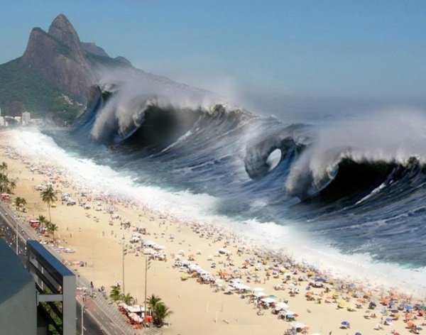 Огромные волны