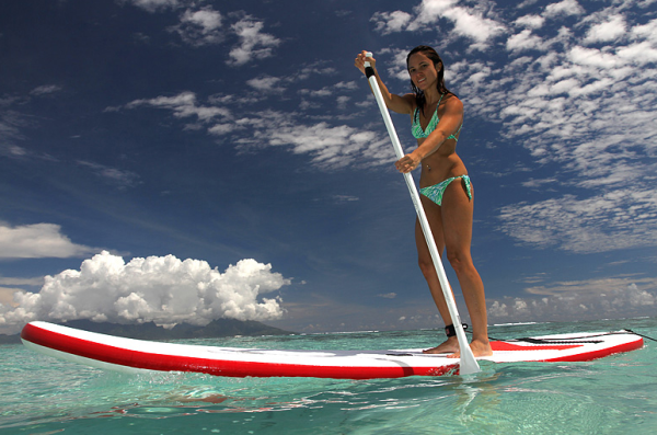 Серфинг на озере